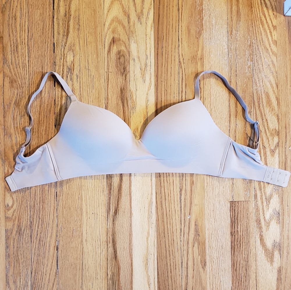 Soma Enbliss Soft Tan Wireless Bra, Size 34D